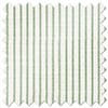 Laura Ashley Candy Stripe, Bottle Green - Twist&Fit Roman Blind